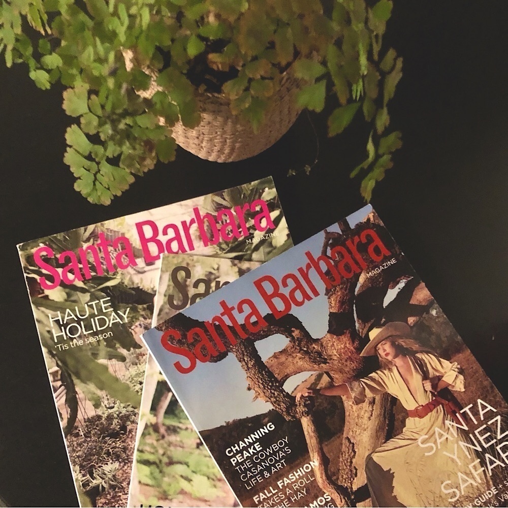 Santa Barbara Magazine Collection set of 3 Dec/Jan 09, Oct/Nov ‘10, Jan/Feb ‘11